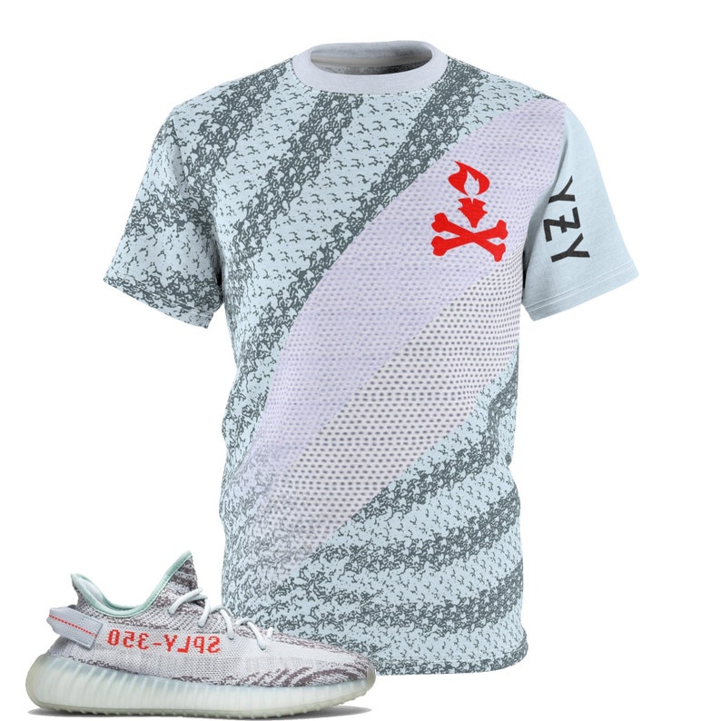 yeezy blue tint matching shirt