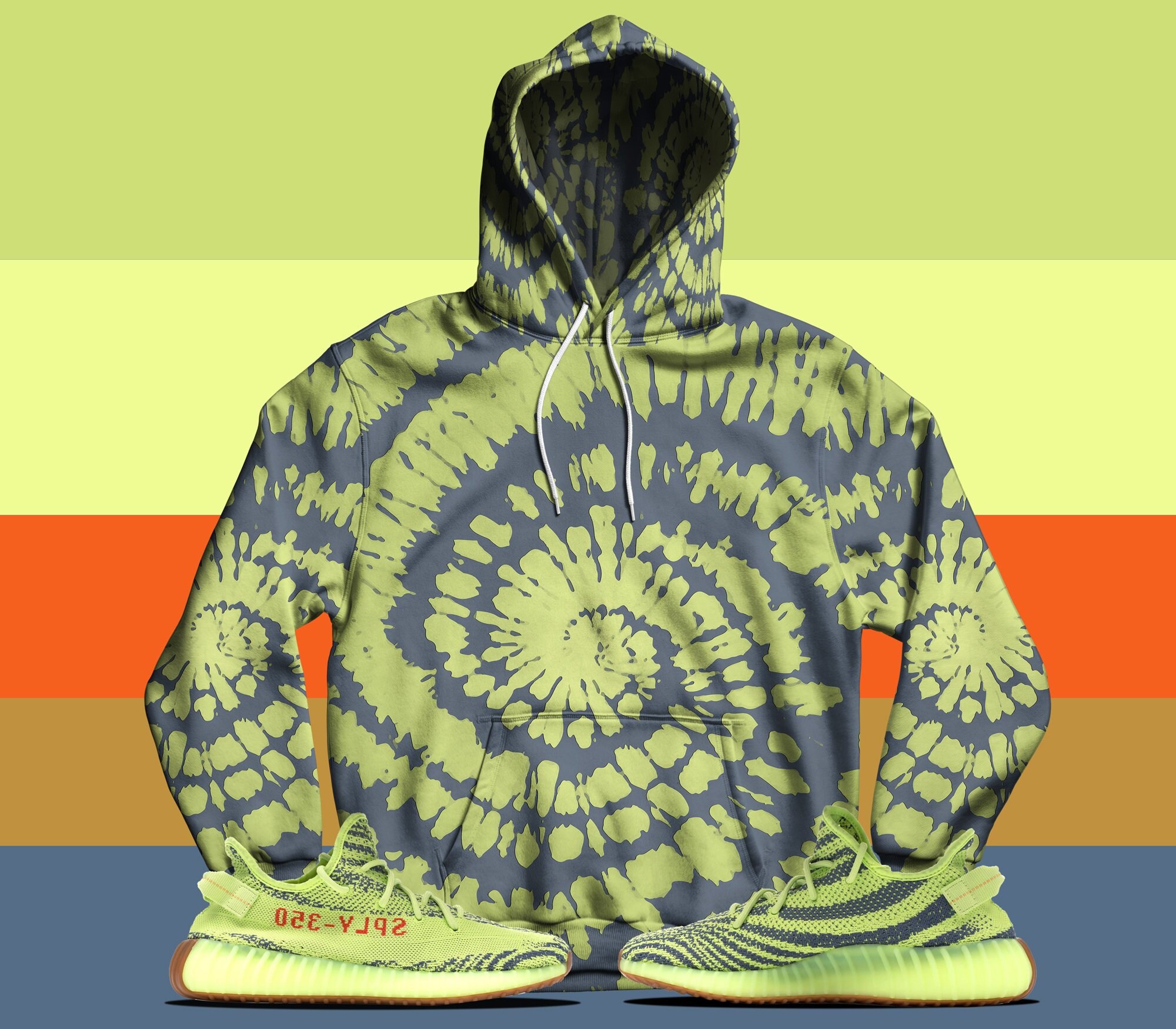 semi yellow hoodie