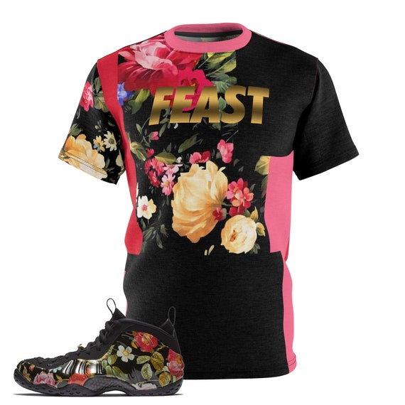 foamposites floral shirt