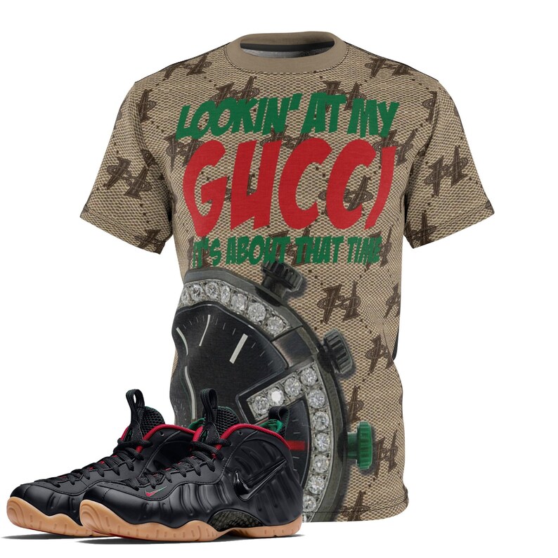 gucci foamposite shirt