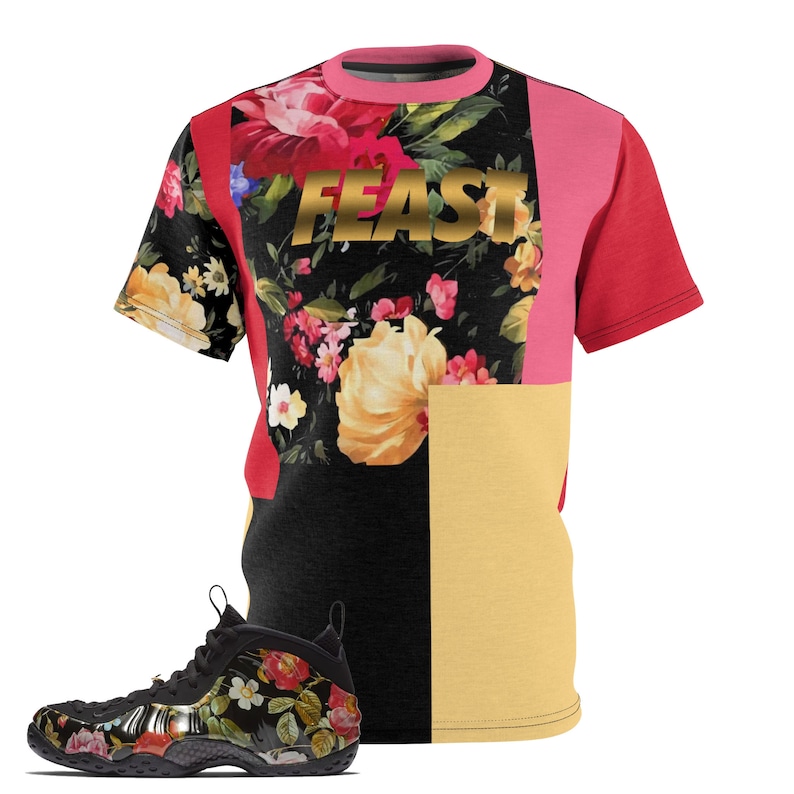 floral foamposites shirt