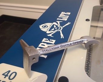 Nickel Plated Halligan Bottle Opener