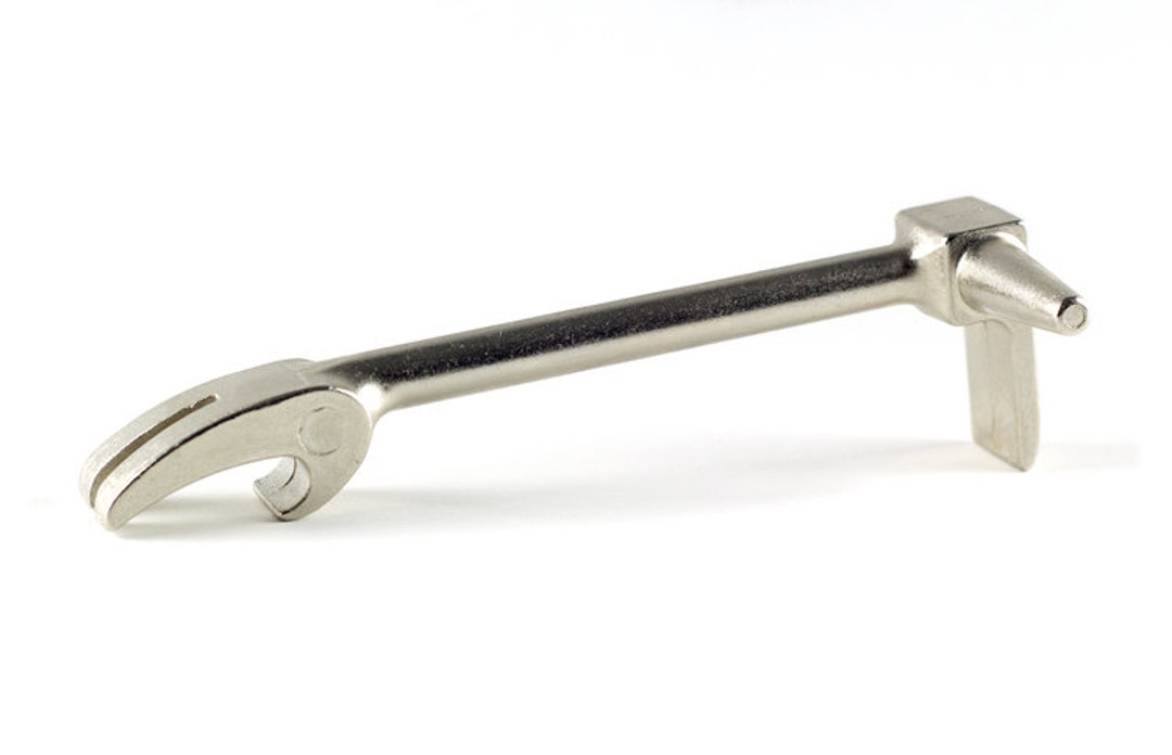 Nickel Plated Halligan Bottle Opener Etsy