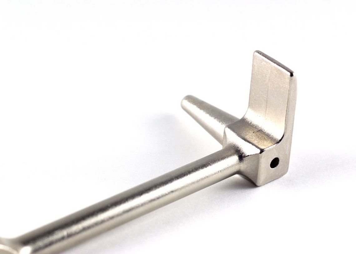 Nickel Plated Halligan Bottle Opener Etsy