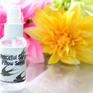 Peaceful Sleep Pillow Spray Natural Sleep Aid
