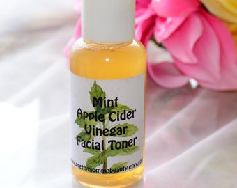 Peppermint Essential Oil Apple Cider Vinegar Toner