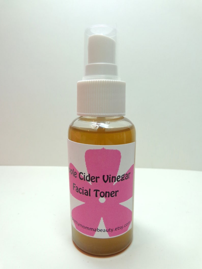 Tea Tree Essential Oil Apple Cider Vinegar Toner Etsy