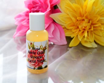 Rose Essential Oil Apple Cider Vinegar Toner