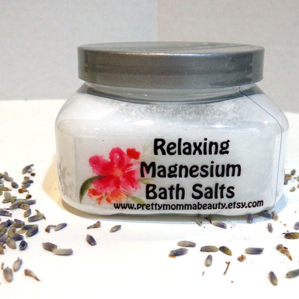 Sleep-Enhancing Lavender-Scented Magnesium Bath Salts