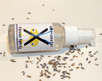 NO MONSTERS Lavender Chamomile Sleepy Time Pillow Spray for Peaceful Sleep-All natural sleep enhancer