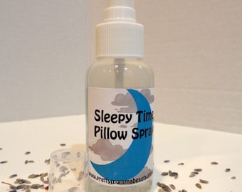 Lavender Chamomile Sleepy Time Pillow Spray-All natural sleep enhancer