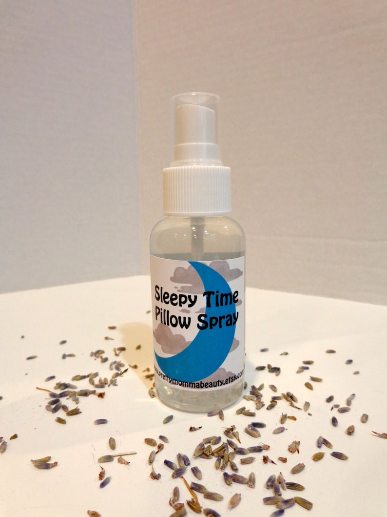 Lavender Chamomile Sleepy Time Pillow Sprayall Natural Sleep Etsy