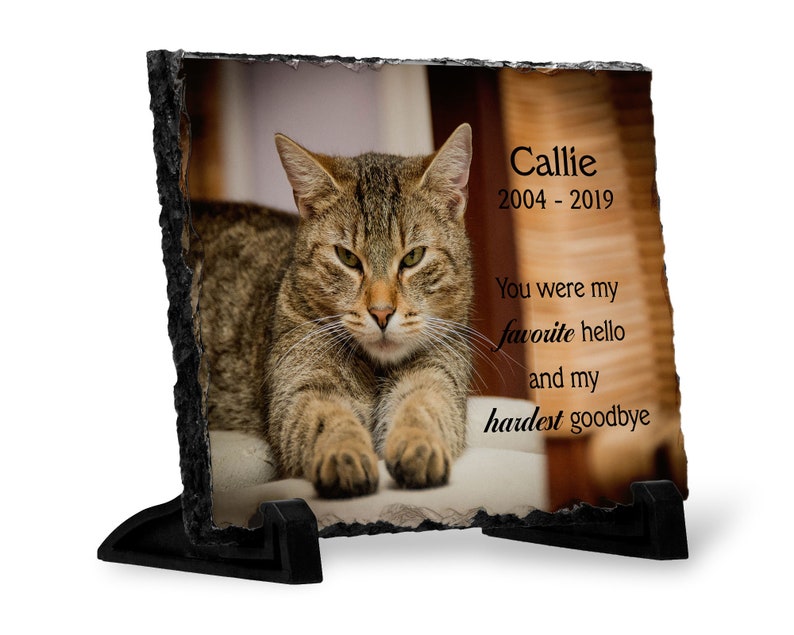 Cat Memorial Gift Memorial Gift for Loss of Cat Sympathy Etsy