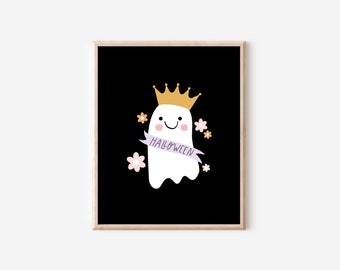 Halloween Printables, Cute Halloween Decor, Boho Halloween, Halloween Queen, Pink Halloween Decor, Kid's Halloween Party, Cute Spooky Decor
