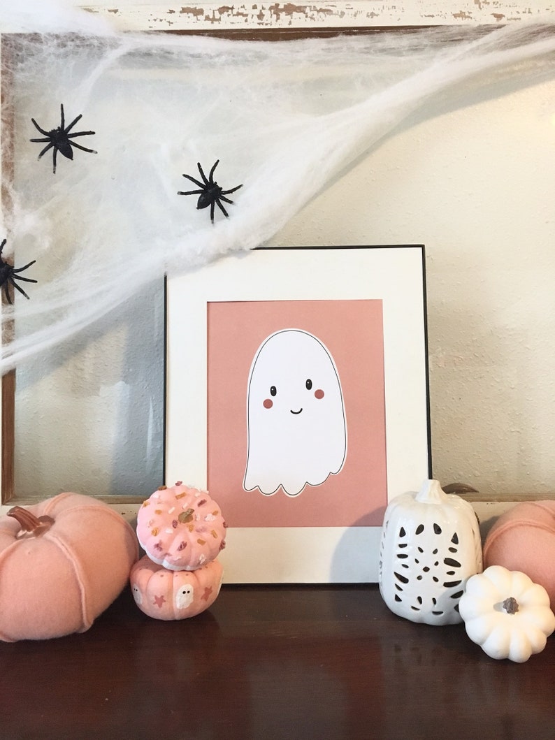 Ghost Decorations Halloween Decor Printable Halloween Party | Etsy