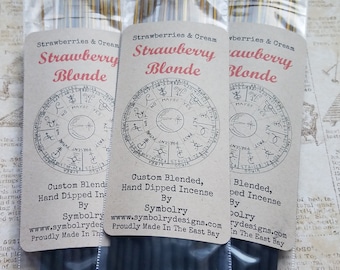 Strawberry Blonde - custom blend of strawberry & vanilla
