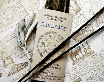 Divinity -  custom blend of white sage, sandalwood, and herbs