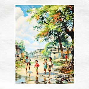 "Philippinisches Kinderspiel ""Kabataan"""