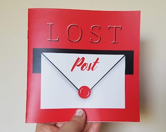 Lost Post - ein Solo Tabletop Rollenspiel - TTRPG Einspieler Indie Journaling Zine