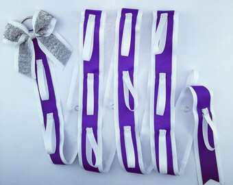 Hair Bow Holder for cheer bows, hair bows, hair accessories, bow display, school bows, gift, girls bedroom decor headband holder wall art