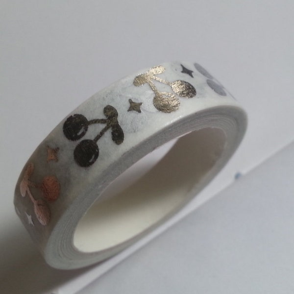 Silver Foil Washi Tape/ Masking Tape,  for your  decorations and packaging!