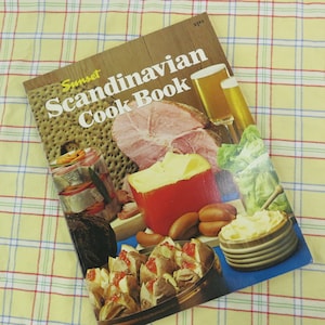 Sunset Scandinavian  Cook Book 1st Ed 1st Printing 1974 Step-by-Step Techniques Paperback