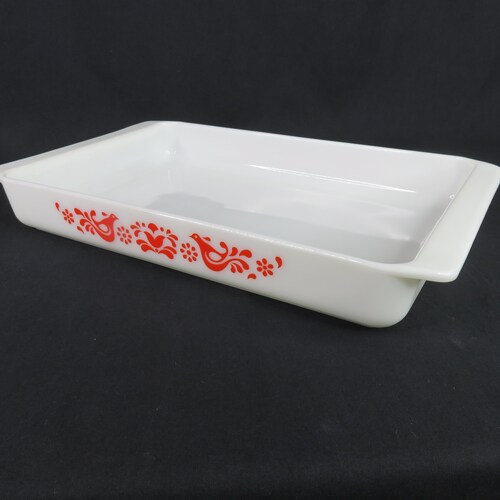 Vintage Pyrex friendship Lasagna Dish 933 Etsy