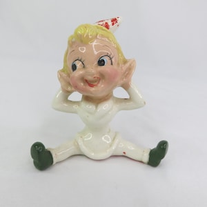 Kreiss Pixie Elf Figurine Färgförlust SE BILDER