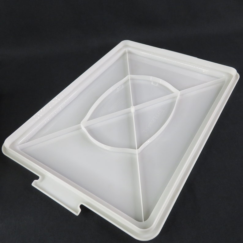 Rectangular Tupperware Cake Taker With Cariolier Handle and Etsy