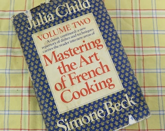 First Edition Mastering the Art of French Cooking Volume Two 1970 Cookbook Julia Child Simone Beck