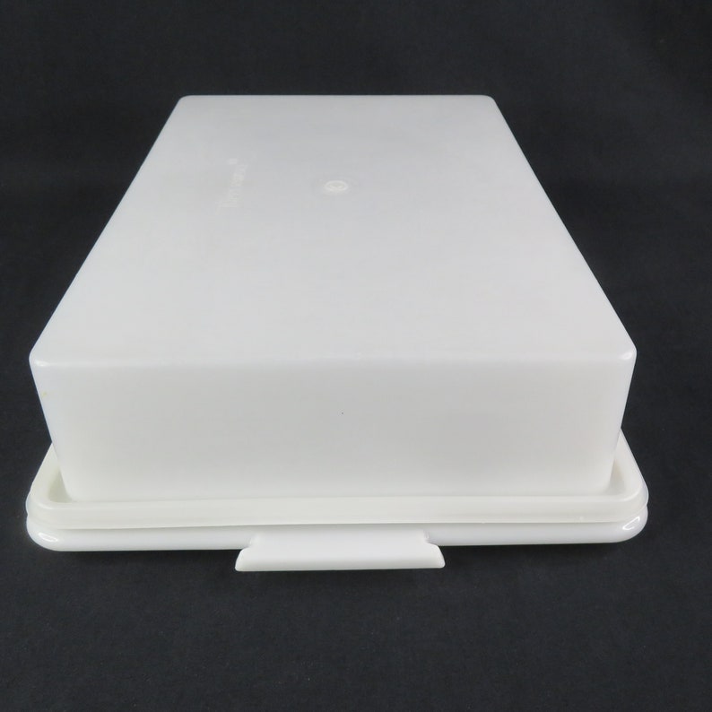 Rectangular Tupperware Cake Taker With Cariolier Handle and Etsy