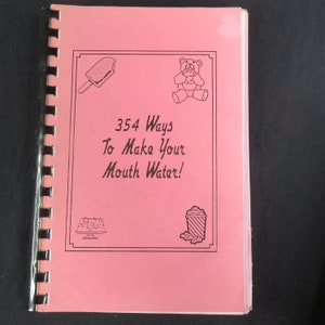 354 Ways to Make Your Mouth Water Cookbook Fairwood Elementary PTA Kent Washington  Recipes Cook Book
