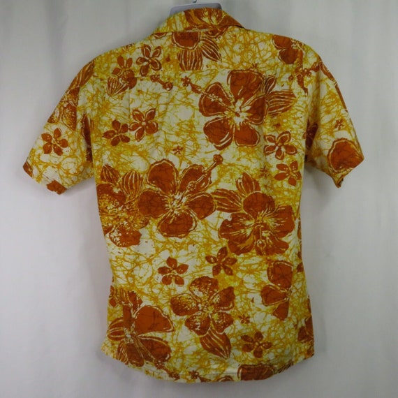 Vintage Kaikamahine Hawaiian Aloha Shirt Medium 1… - image 3