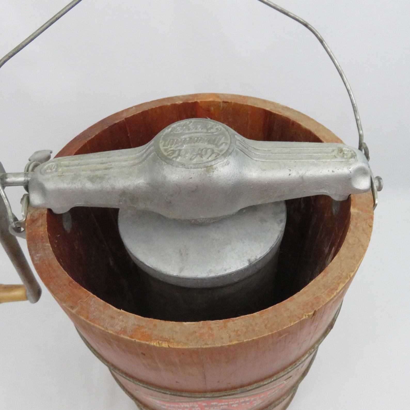 Vintage White Mountain Ice Cream Freezer with Instructions Etsy