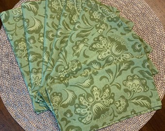 Set of 8 Festive Cloth Napkins