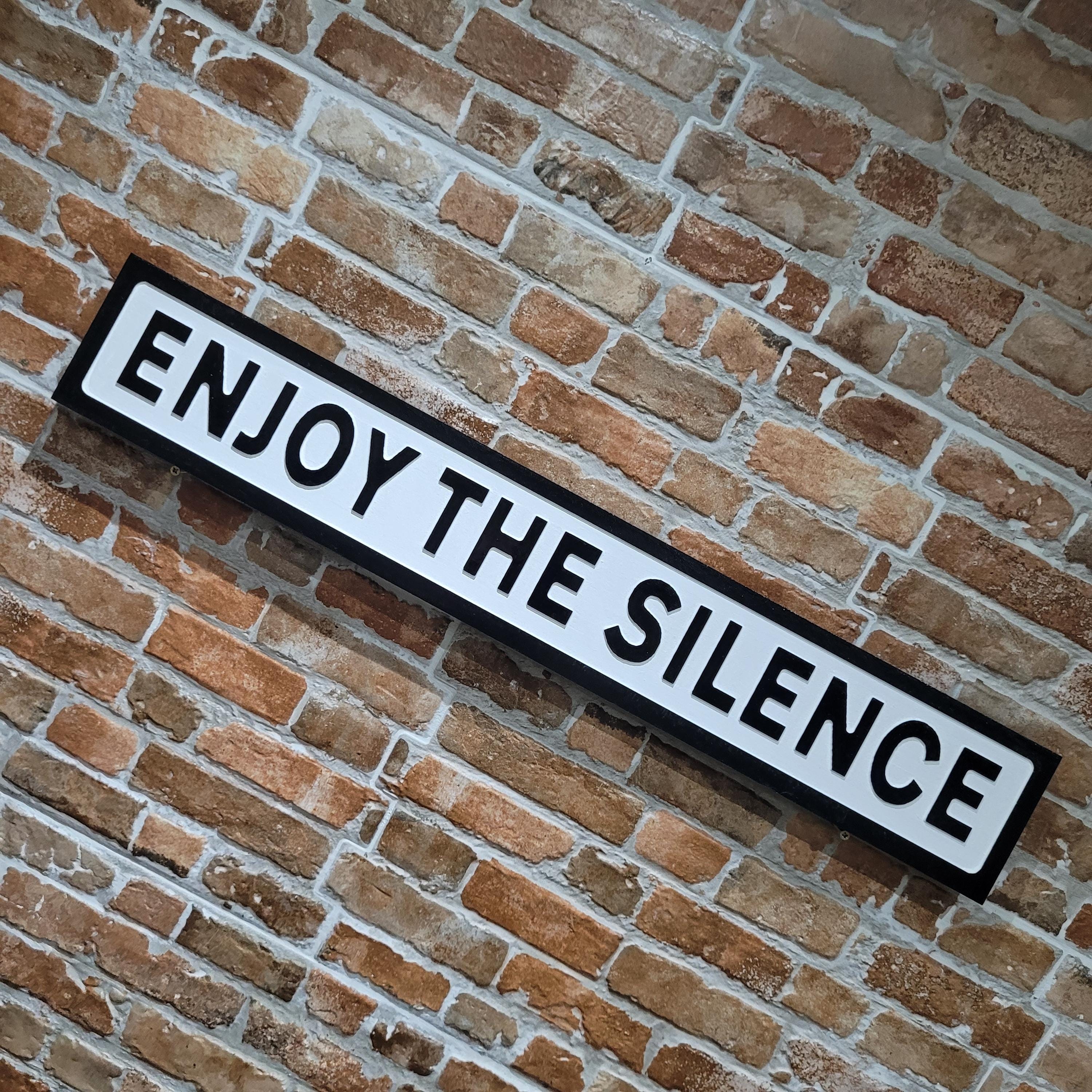 Poster Incorniciato Depeche Mode – Tela Opaca ‘Enjoy The Silence’, Ideale Per Decorazione Murale