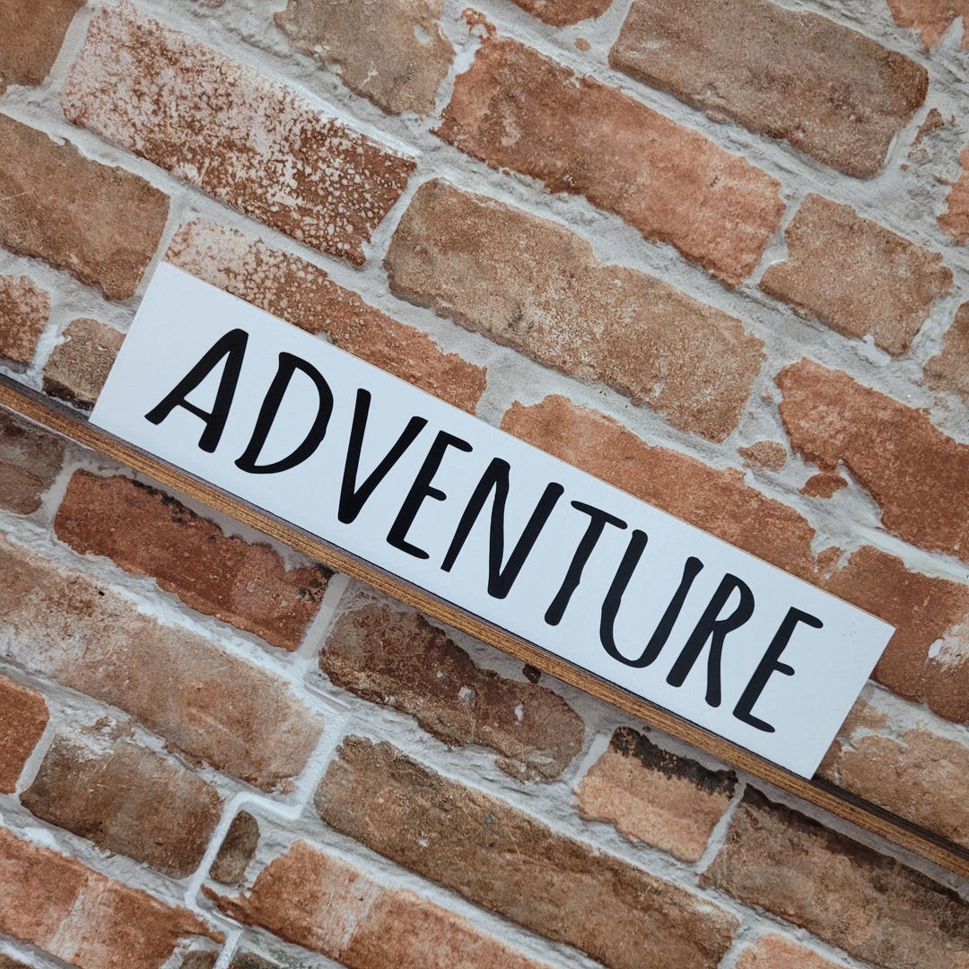 Adventure Sign Boys Nursery Sign Boys Bedroom Print Home Decor Playroom ...