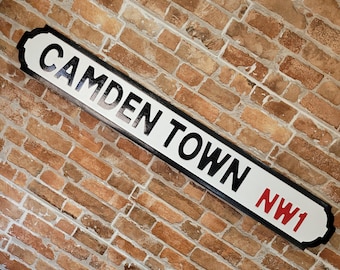 Camden Town Old Fashioned London Street Sign