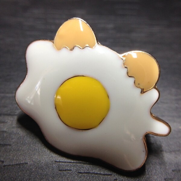 Fried Egg Pin Breakfast Lover Badge Accessories for Women Brooches_014