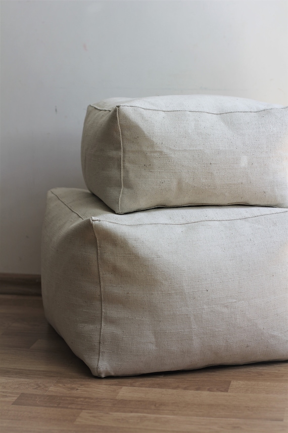 Rectangle ottoman cushion outlet