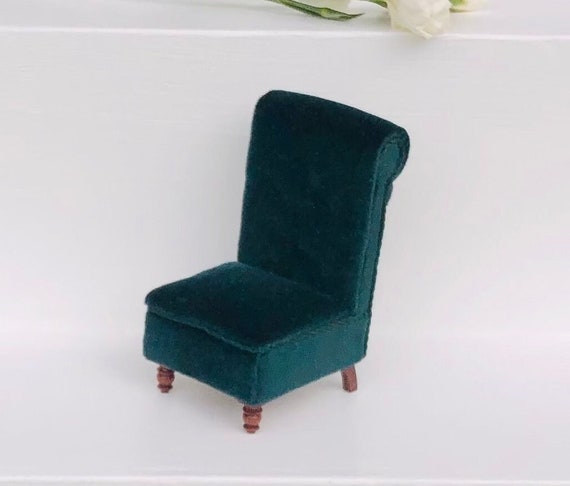 Bottle green sale velvet chair