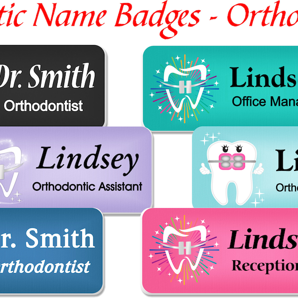 Orthodontic Badge - Etsy