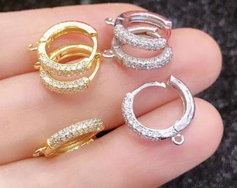 ◇Hei◇ T-line one-touch earring [正規品/関税込] シンプル 2ライン ワンタッチ ピアス / SIMPLE 2 LINES ONE