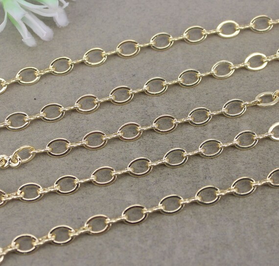 Metal chain for shop jewelry making