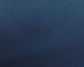 Deckchair waterproof Blue canvas  fabric 1.5mtr wide x 1.5mtr Enough for 2
