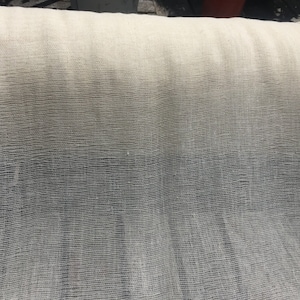 122cm wide Natural Seconds cotton scrim - cotton scrim - cotton gauze - cotton scrim fabric - gauze fabric - scrim for wet felting