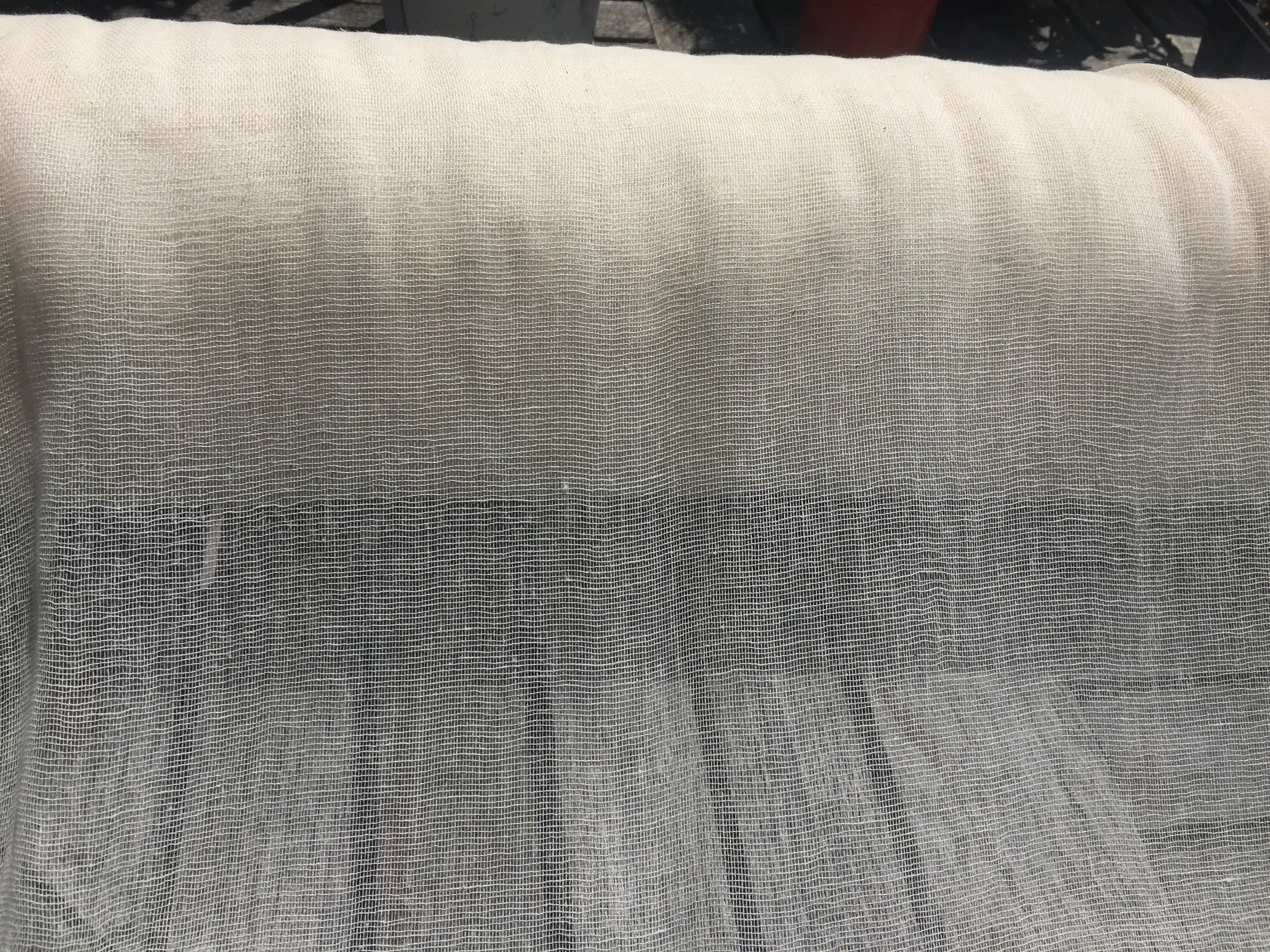 119cm wide Natural Seconds cotton scrim cotton scrim Etsy