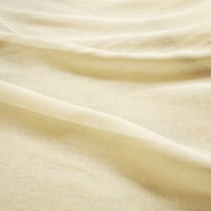 129cm Natural Cream Cotton Muslin Cheese cloth gauze fabric image 1
