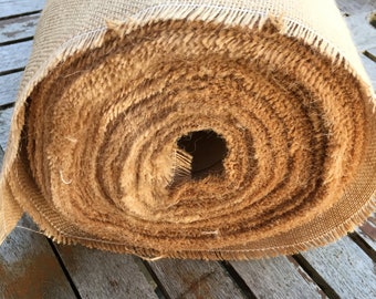 10 oz Hessian, 100% Jute burlap fabric for crafts, weddings, bags fabric