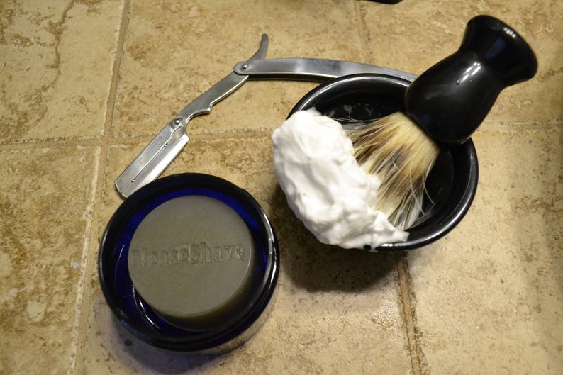 Pleaseshave Ultrarich Lather Shave Soap With Hemp Oil western
